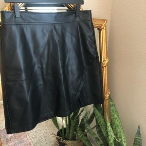 Leather skirt